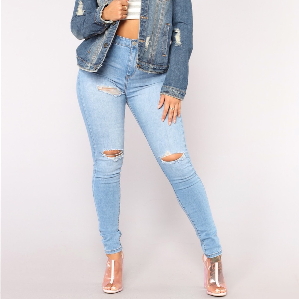 SIZE 13 FASHION NOVA JEANS